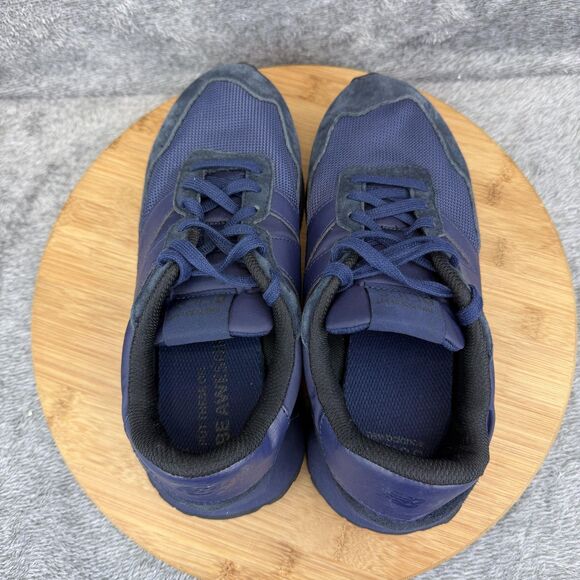 New Balance 237 Shoes Mens Size 7 Blue Suede Mesh Running Sneakers MS237CR1